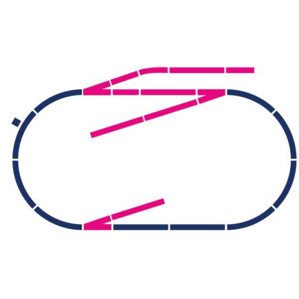 Bachmann 44-911 OO Gauge Lucsmore Vale Track Pack No. 2