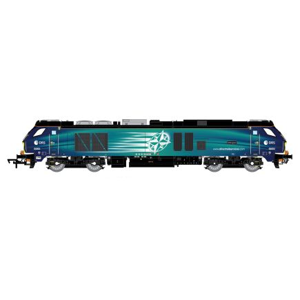 Dapol 4D-022-027S OO Gauge Class 68 68002 'Intrepid' DRS Compass New DRS Logo DCC Sound Fitted