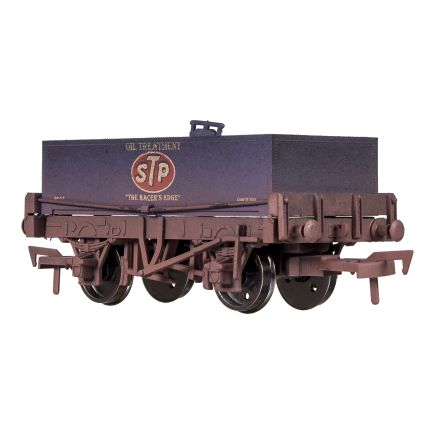 Dapol 4F-032-028 OO Gauge Rectangular Tank STP Oil Weathered