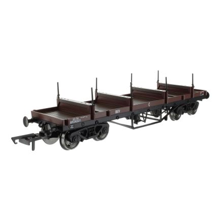 Dapol 4F-061-010 OO Gauge Bogie Bolster E Wagon W1413DL BR Bauxite