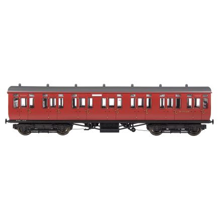 Dapol 4P-020-522 OO Gauge GWR Toplight Composite Coach BR Maroon 7912