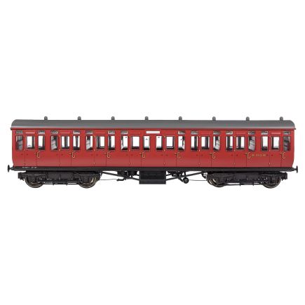 Dapol 4P-020-512 OO Gauge GWR Toplight All Second Coach BR Maroon 3912