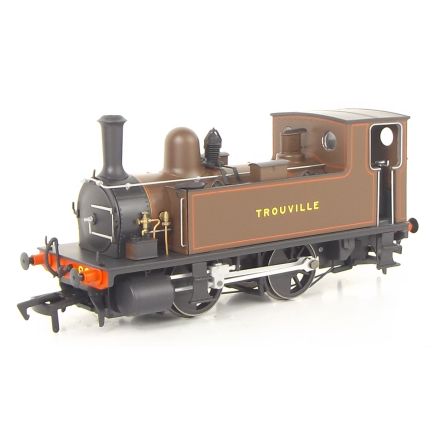 Dapol 4S-018-014 OO Gauge SR B4 0-4-0 Tank No.89 'Trouville' Brown