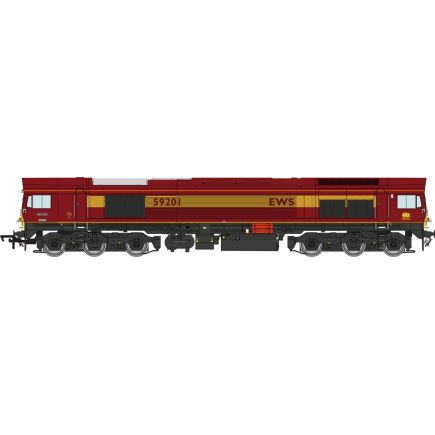 Dapol 4D-005-005SSM OO Gauge Class 59 59201 'Vale Of York' EWS DCC Sound And Smoke