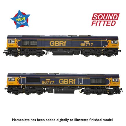 Bachmann 50-003ASF OO Gauge Class 66/7 66777 'Annette' GBRf Europorte DCC Sound Fitted