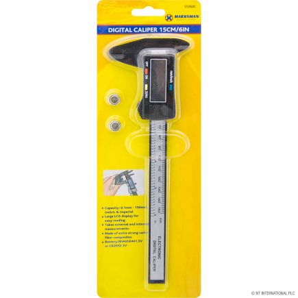 Marksman 55068C Digital Caliper 15cm/6inch