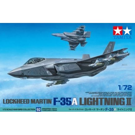 Tamiya 60792 F-35A Lightning II Plastic Kit