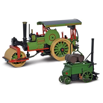 Oxford Diecast 76APR001 OO Gauge Aveling & Porter Roller and Tar Spreader No.11520 Crusader