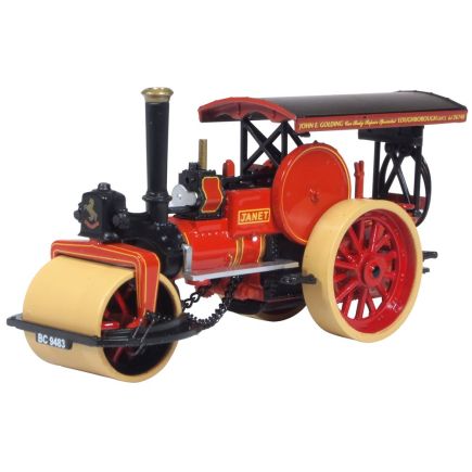 Oxford Diecast 76APR002 OO Gauge 6 NHP Road Roller No.10991 Janet Aveling & Porter