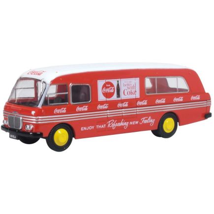 Oxford Diecast 76BMC005CC OO Gauge BMC Mobile Unit Coca Cola