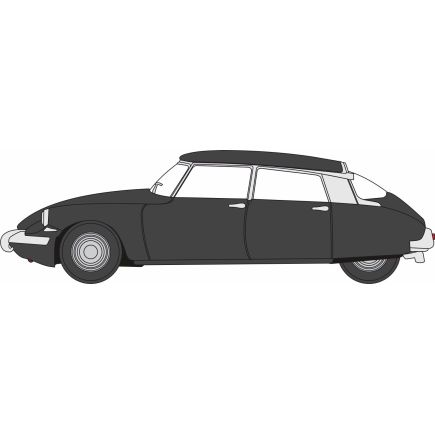 Oxford Diecast 76CDS007 OO Gauge Citroen DS19 Black
