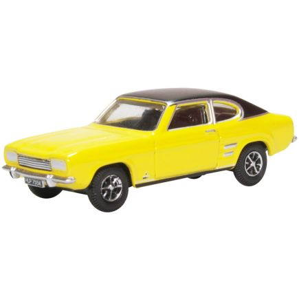 Oxford Diecast 76CP001 OO Gauge Ford Capri Mk1 Maize Yellow