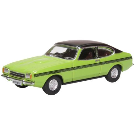 Oxford Diecast 76CPR001 OO Gauge Ford Capri Mk.II Lime Green (Only Fools & Horses)