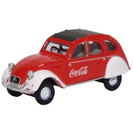 Oxford Diecast 76CT007CC OO Gauge Citroen 2CV Coca Cola