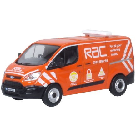 Oxford Diecast 76CUS003 OO Gauge Ford Transit Custom RAC