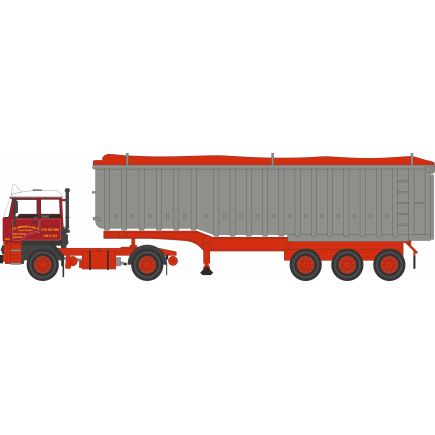 Oxford Diecast 76D28004 OO Gauge DAF 2800 Tipper Alf Arrowsmith
