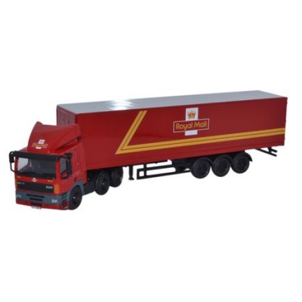 Oxford Diecast 76DAF001 OO Gauge DAF 85 40ft Box Trailer Royal Mail