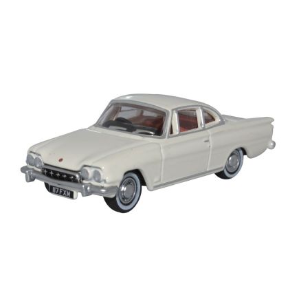 Oxford Diecast 76FCC004 OO Gauge Ermine White Ford Consul Capri