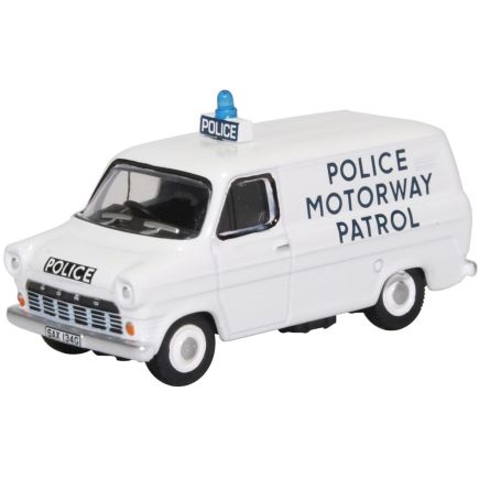 Oxford Diecast 76FT1007 OO Gauge Ford Transit Mk1 Police Motorway Patrol (Gwent)