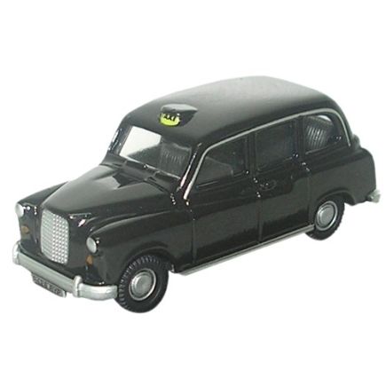 Oxford Diecast 76FX4001 OO Gauge Austin FX4 Black Taxi