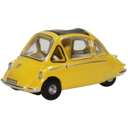 Oxford Diecast 76HE003 OO Gauge Heinkel Kabine Yellow