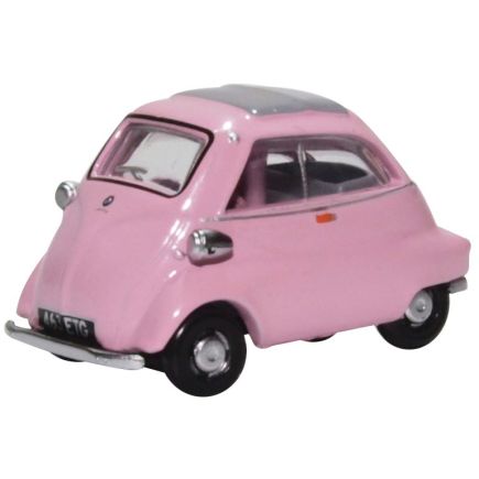 Oxford Diecast 76IS003 OO Gauge BMW Isetta Pink