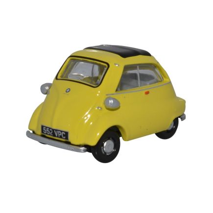 Oxford Diecast 76IS004 OO Gauge BMW Isetta Yellow