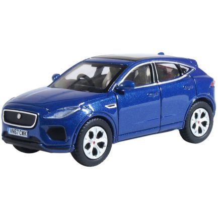 Oxford Diecast 76JEP001 OO Gauge Caesium Blue Jaguar E Pace