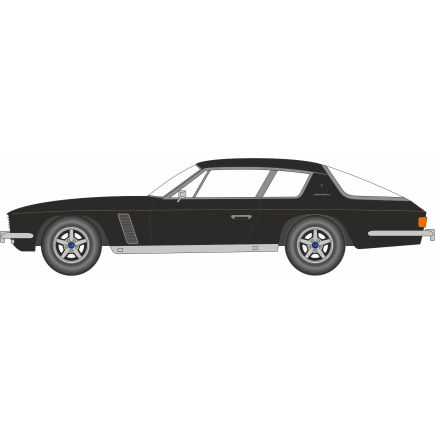 Oxford Diecast 76JI010 OO Gauge Jensen Interceptor MkIII Black