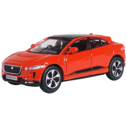 Oxford Diecast 76JIP001 OO Gauge Jaguar I Pace Photon Red