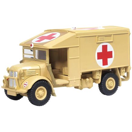 Oxford Diecast 76K2001 OO Gauge Austin K2 Ambulance RASC Katy Western Desert