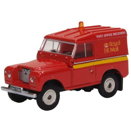 Oxford Diecast 76LR2AS002 OO Gauge Land Rover Series IIA SWB Hard Top Royal Mail