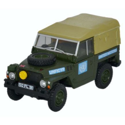 Oxford Diecast 76LRL001 OO Gauge Land Rover 1 And 2 Ton Lightweight United