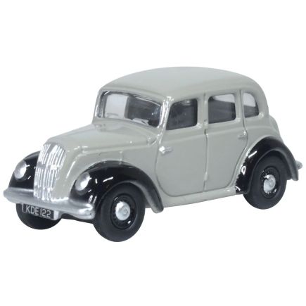 Oxford Diecast 76MES007 OO Gauge Morris Eight E Saloon Grey