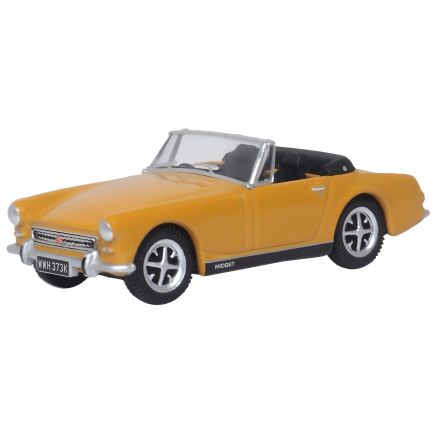 Oxford Diecast 76MGM002 OO Gauge MG Midget Mk3 Bronze Yellow