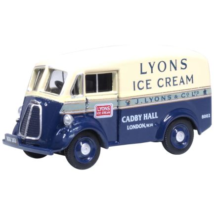 Oxford Diecast 76MJ013 OO Gauge Morris J Van Lyons Ice Cream