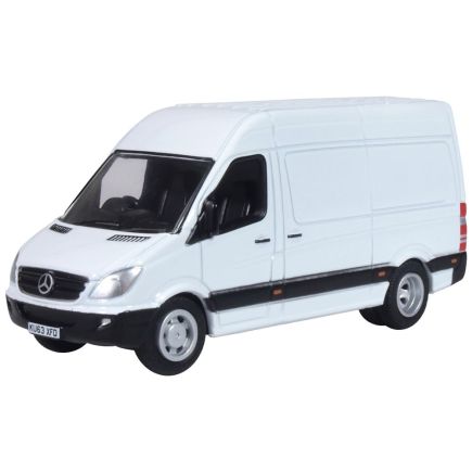 Oxford Diecast 76MSV004 OO Gauge Mercedes Sprinter White