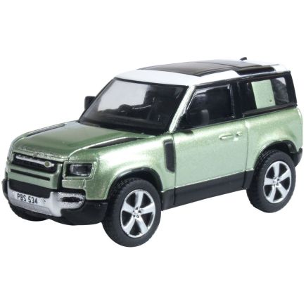 Oxford Diecast 76ND90001 OO Gauge New Defender 90 Pangea Green