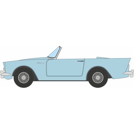 Oxford Diecast 76SA001 OO Gauge Sunbeam Alpine Series 2 (Open) Wedgewood Blue