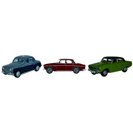 Oxford Diecast 76SET81 OO Gauge 3 Piece Rover Set P4/P5B/P6