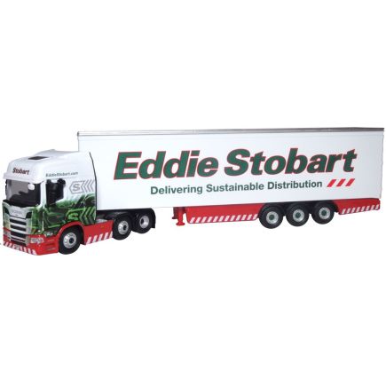 Oxford Diecast 76SRH001 OO Gauge Scania R Series Highline Box Trailer Stobart