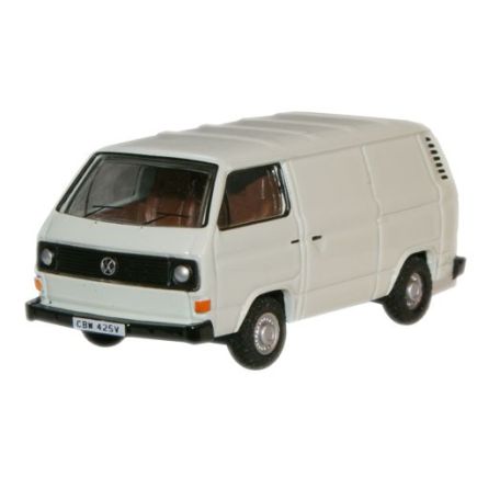 Oxford Diecast 76T25001 OO Gauge VW T25 Pastel White