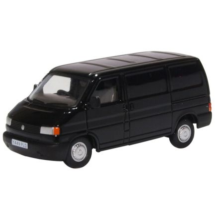 Oxford Diecast 76T4004 OO Gauge VW T4 Van Black