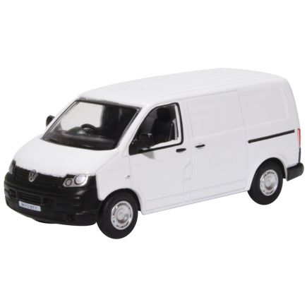 Oxford Diecast 76T5V002 OO Gauge VW T5 Van White