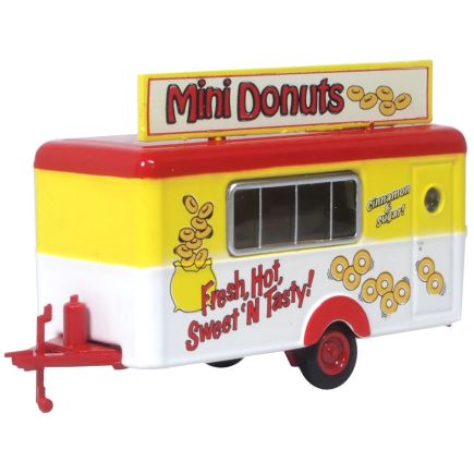 Oxford Diecast 76TR019 OO Gauge Mobile Trailer Mini Donuts