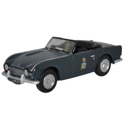 Oxford Diecast 76TR4004 OO Gauge Triumph TR4 103MU RAF Akrotiri Cyprus