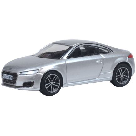 Oxford Diecast 76TT003 OO Gauge Audi TT Coupe Floret Silver