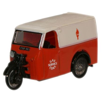 Oxford Diecast 76TV004 OO Gauge Tricycle Van Gas and Coke Service