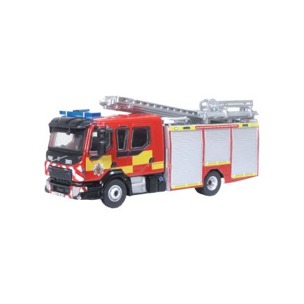 Oxford Diecast 76VEO003 OO Gauge Volvo FL Emergency One Pump Greater Manchester Fire & Rescue Service