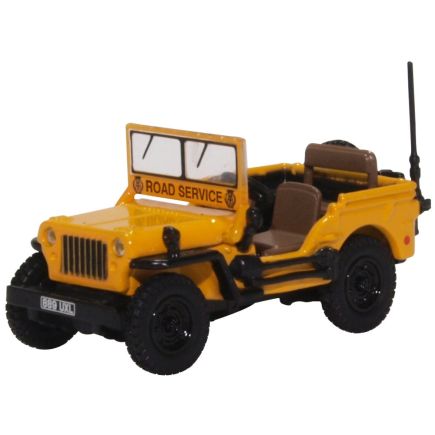 Oxford Diecast 76WMB005 OO Gauge Willys MB AA